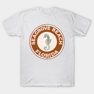 Seagrove Beach Florida Crab 30A 30 A Emerald Coast Walton County T-Shirt